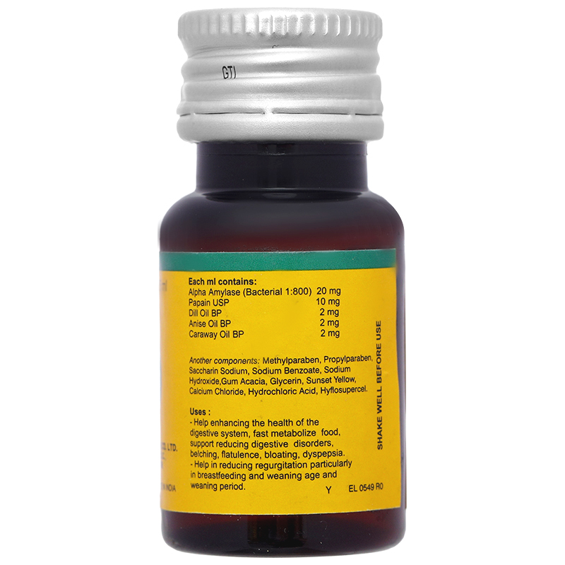 Neopeptine F Drops hỗ trợ tăng cường tiêu hóa chai 15ml - 8
